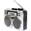 All-in-1 Retro Cassette Player AM FM Radio Recorder with Digital Clock Timer view 1