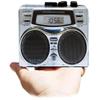 All-in-1 Retro Cassette Player AM FM Radio Recorder with Digital Clock Timer view 2