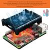 AAAwave Pi 4 Armor Case (Black), Aluminum Alloy Passive Cooling for Raspberry Pi 4 Model B Only - Raspberry Pi 4 Case with Efficient Heat Dissipation Durable view 4