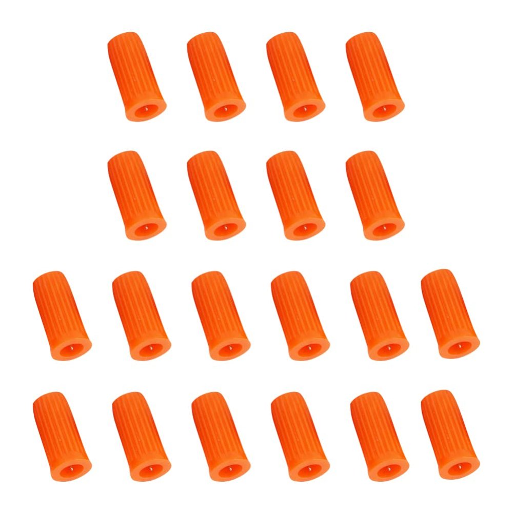 Beaupretty 20pcs Eyelash Glue Bottle Nozzle Needles Glue Replacement for Lash Extensions Essential Tool for Salons and Home Use Convenient Practical