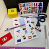 SAFIRMES LITHUANIE 30 Countries in Europe Stickers 20x30mm Vinyl view 3