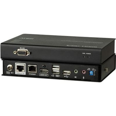 ATEN USB HDMI 2.0 KVM Extender - Black, Electronic Switch, Automatic Operation