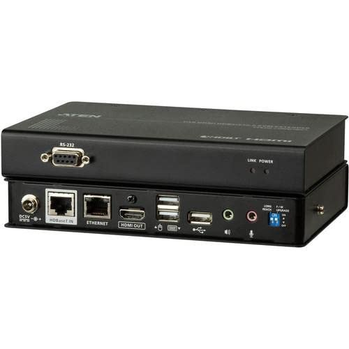 ATEN USB HDMI 2.0 KVM Extender - Black, Electronic Switch, Automatic Operation