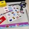 Portugal 30 Countries in Europe Stickers 20 x 30 mm Vinyl view 3