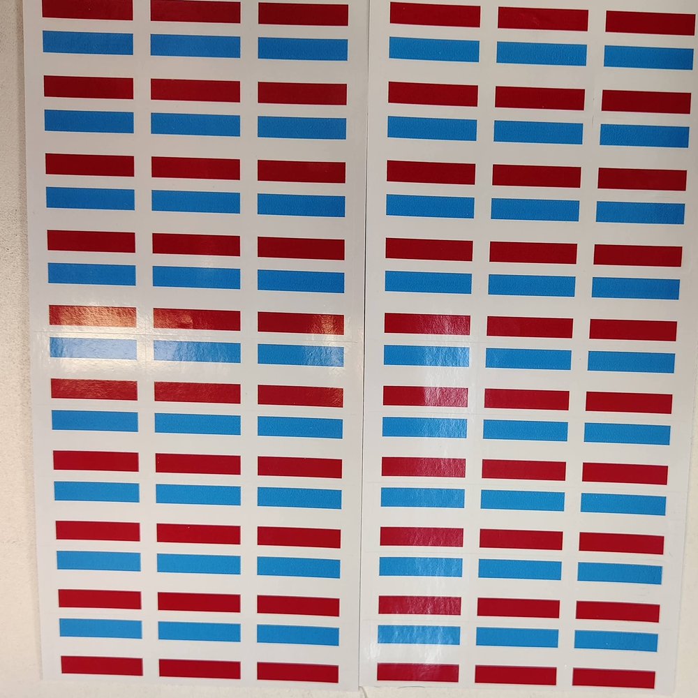 Luxemburg 30 Countries in Europe Stickers 20 x 30 mm Vinyl