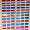 Luxemburg 30 Countries in Europe Stickers 20 x 30 mm Vinyl view 1
