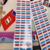 Luxemburg 30 Countries in Europe Stickers 20 x 30 mm Vinyl view 3