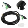 Motor Extension Cable, 9 Pin Motor Adapter, 130cm Conversion Line with Connector for Home Gym, Fitness Equipment, Outdoor Sports view 2
