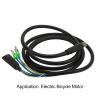 Motor Extension Cable, 9 Pin Motor Adapter, 130cm Conversion Line with Connector for Home Gym, Fitness Equipment, Outdoor Sports view 4