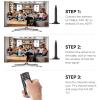 TV Antenna for Smart TV, 2024 Clear 4K HD Digital TV Antenna Indoor 300+ Miles Range with Amplifier Signal Booster Support All Television - 10ft High Performance Coax Cable view 4
