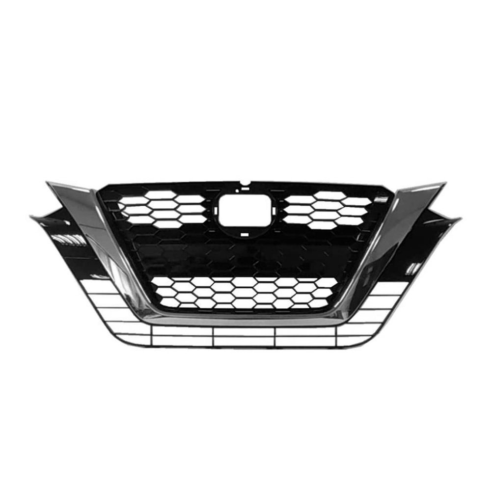 Compatible/Replacement GRILLE PTD BLACK W/CHROME MOULDING W/CAMERA PLATINUM/EDITION ONE MODEL For NISSAN ALTIMA 2019-2021 (NI1200294)