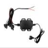 Arkon Mounts CAFIQC3 Quick Charge Hardwire Vehicle Power Adapter with in-Line Fuse Retail Black view 1