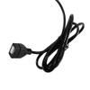 Arkon Mounts CAFIQC3 Quick Charge Hardwire Vehicle Power Adapter with in-Line Fuse Retail Black view 4