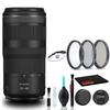 Canon RF 100-400mm f/5.6-8 is USM Lens (5050C002) + Filter Kit + Cap Keeper + Cleaning Kit + More (Renewed) view 1