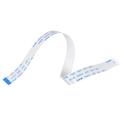 MECCANIXITY FFC Ribbon Flat Flexible Cable, 18 Pin 0.5mm Pitch 200mm Long (B Type) for LCD 3D Printer Camera DVD TV Laptop Audio Pack of 10