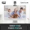 Adesso Motion Tracking 1080P Web Camera CyberTrack M1 H.264 Fixed Focus USB Webcam with 305 Auto Tracking, Built-in Microphone, and Tripod Mount view 2