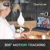Adesso Motion Tracking 1080P Web Camera CyberTrack M1 H.264 Fixed Focus USB Webcam with 305 Auto Tracking, Built-in Microphone, and Tripod Mount view 3