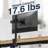 Desky Eco Single Arm Monitor Mount - Adjustable Spring Monitor Arm Desk Mount - Up to 32'' Single Monitor Arm Mount - VESA Monitor Mount Compatible - Monitor Mount for Desk - Monitor Desk Mount Holder view 3