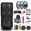 Canon RF 100-400mm f/5.6-8 is USM Lens (5050C002) + Filter Kit + Backpack + 64GB Card + Card Reader + Flex Tripod + Memory Wallet + Cap Keeper + Cleaning Kit + Hand Strap + More (Renewed) view 1