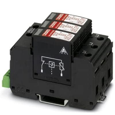 2920447, Surge Arrester; Type 2; 4-Conductor Power Supply Systems; VAL-MS 580/3+0-FM