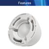 Aicosineg Fake Security Camera Dummy Dome CCTV No Induction for Home Outdoor Indoor White 1Pcs view 3