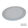 6inch /153mm Speaker Grill Mesh Decorative Circle Woofer Guard Protector Cover Audio Accessories White Metal Trim,Aicosineg view 4