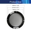 6.5inches Speaker Grill Mesh Decorative Circle Subwoofer Guard Protector Cover Audio Accessories Black Metal Trim 4Pcs,Aicosineg view 2