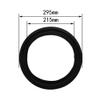 12 Inch Speaker Foam Edge Surround Rings Replacement Parts for Speaker Repair or DIY 2Pcs,Aicosineg view 3
