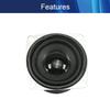 Aicosineg 4Pcs 3W 4Ohm DIY Magnetic Speaker 52mm Diameter Round Shape Replacement Loudspeaker view 3