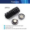 Aicosineg 20Pcs DIY Magnetic Speaker 0.25W 8 Ohm 29mm Diameter Round Shape Replacement Loudspeaker view 3