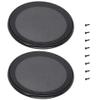 9.5inch /240mm Speaker Grill Mesh Decorative Circle Woofer Guard Protector Cover Audio Accessories Black Cloth Cover,Aicosineg view 3