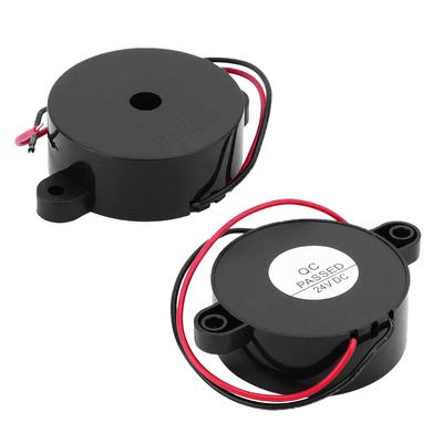 DC 24V 100dB Active Electronic Buzzer Alarm Sounder Intermittent Sound Beep Speaker 2Pcs,Aicosineg