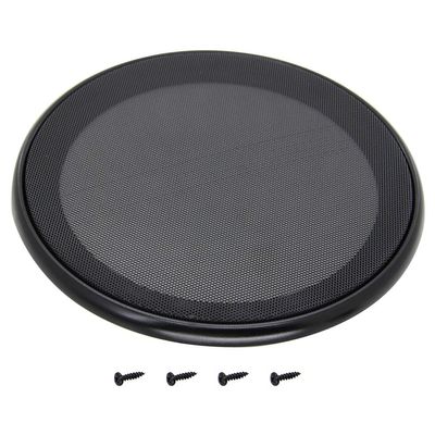 2Pcs 9.5inch /240mm Speaker Grill Mesh Decorative Circle Woofer Guard Protector Cover Audio Accessories Black Cloth Cover,Aicosineg