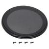 2Pcs 9.5inch /240mm Speaker Grill Mesh Decorative Circle Woofer Guard Protector Cover Audio Accessories Black Cloth Cover,Aicosineg view 1