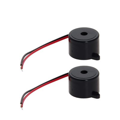 2Pcs 80dB Active Electronic Buzzer Alarm Sounder Intermittent Sound Beep Speaker, 2.3x1.9cm FSD-2316, DC 3-24V,Aicosineg