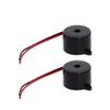 2Pcs 80dB Active Electronic Buzzer Alarm Sounder Intermittent Sound Beep Speaker, 2.3x1.9cm FSD-2316, DC 3-24V,Aicosineg view 1