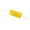 Axial Lead Type Polypropylene Film Capacitor Cylindrical 250V DC 20.0uF 2856mm Yellow for Audio Divider 1Pcs,Aicosineg view 2
