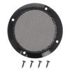 3inches Speaker Grill Mesh Decorative Circle Subwoofer Guard Protector Cover Audio Accessories Black Metal Trim 1Pcs,Aicosineg view 1