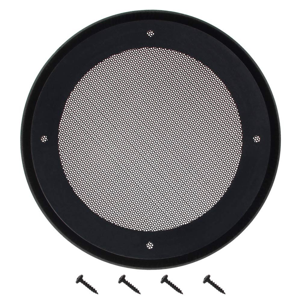 4Pcs 6.5inch /169mm Speaker Grill Mesh Decorative Circle Woofer Guard Protector Cover Audio Accessories Gold,Aicosineg