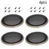 4Pcs 6.5inch /169mm Speaker Grill Mesh Decorative Circle Woofer Guard Protector Cover Audio Accessories Gold,Aicosineg view 4
