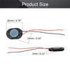 Bettomshin 4Pcs DIY Magnetic Speaker 1W 8 Ohm 20 x 14 x 3mmL x W x H Oval Shape Replacement Loudspeaker view 2