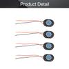 Bettomshin 4Pcs DIY Magnetic Speaker 1W 8 Ohm 20 x 14 x 3mmL x W x H Oval Shape Replacement Loudspeaker view 4