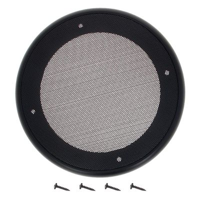 2Pcs 6.5inch /169mm Speaker Grill Mesh Decorative Circle Woofer Guard Protector Cover Audio Accessories Black Cloth Cover,Aicosineg