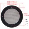 2Pcs 6.5inch /169mm Speaker Grill Mesh Decorative Circle Woofer Guard Protector Cover Audio Accessories Black Cloth Cover,Aicosineg view 2