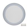 4Pcs 7.5inch /185mm Speaker Grill Mesh Decorative Circle Woofer Guard Protector Cover Audio Accessories White Metal Trim,Aicosineg view 2