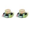 Bettomshin 2Pcs 5W 4 Ohm DIY Magnetic Speaker Audio Speakers 77mm Diameter Round Shape Replacement Loudspeaker view 1