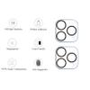 Ailun Camera Lens Protector for iPhone 13 Pro 6.1"  iPhone 13 Pro Max 6.7",Tempered Glass and USB C to Lightning Cable 2Pack and USB C Female to USB A Male Adapter with Keychain 2Pack view 3