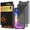 Ailun Privacy Screen Protector Compatible for iPhone 11/iPhone XR 6.1Inch 2 Pack Tempered Glass and USB C to Lightning Cable 2Pack and USB C Female to USB A Male Adapter view 2