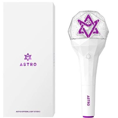 GASHINA STORY Astro Official Light Stick Fan Light Ver.2 + Photocards Set - for Fan Club Aroha, Concert Cheers k-pop Idol