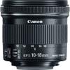 Canon EF-S 10-18mm f/4.5-5.6 is STM Lens (9519B002) + Filter Kit + Lens Pouch + Cap Keeper + Cleaning Kit + More (Renewed) view 3